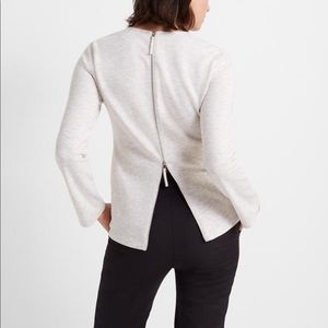Club Monaco Back Zip Top!